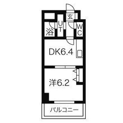 ターフサイド桑園の物件間取画像